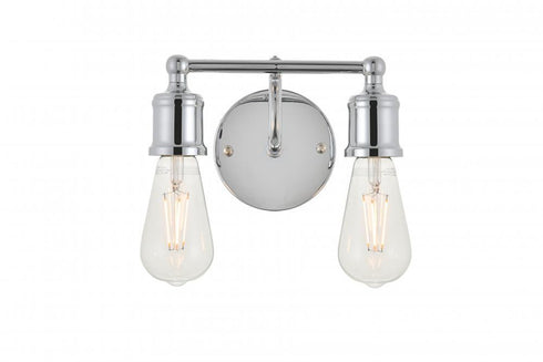 Living District Serif Sconce Model: LD4028W9BK