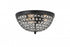 Living District Taye Flush Mount Model: LD5012F13MB