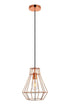 Living District Wiley 1 Light Pendant Model: LDPD2087