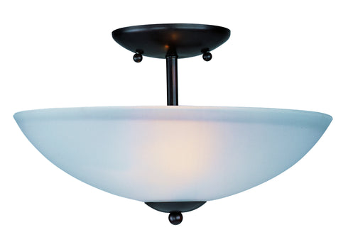 Maxim 10042FTOI Logan 2-Light Semi-Flush Mount