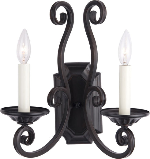 Maxim 12218OI Manor 2-Light Wall Sconce