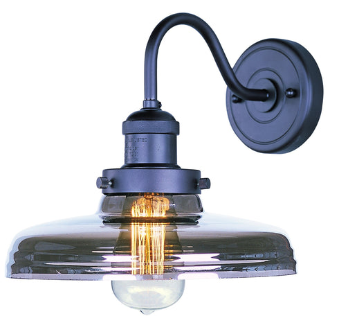 Maxim 25087MSKBZ Mini Hi-Bay 1-Light Wall Sconce