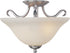 Maxim Basix Ee Semi Flush Mount Model: 85120ICSN