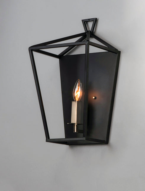Maxim Abode 1 Light Wall Mount Model: 25159TXBPN