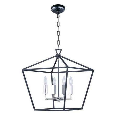 Maxim Abode Single Tier Chandelier Model: 25156TXBPN