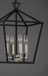 Maxim Abode 4 Light Small Chandelier Model: 25152TXBPN