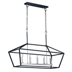 Maxim Abode Single Tier Chandelier Model: 25157TXBPN