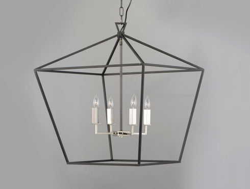 Maxim Abode Single Tier Chandelier Model: 25155TXBPN