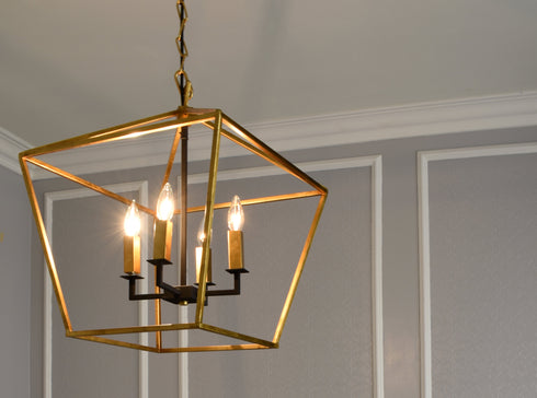 Maxim Abode Single Tier Chandelier Model: 25156TXBPN
