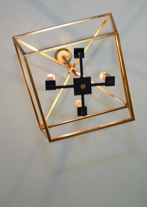 Maxim Abode Single Tier Chandelier Model: 25156TXBPN