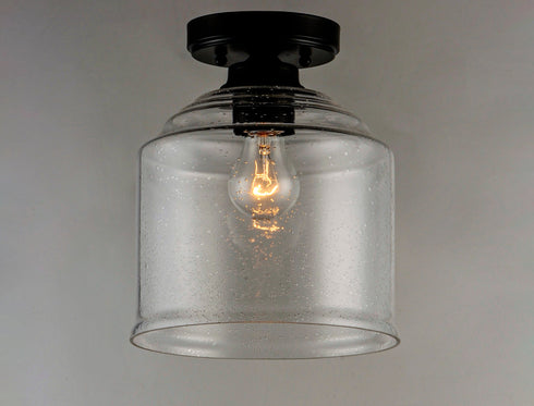Maxim Acadia 1 Light Semi Flush Mount Model: 12270CDSN