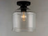 Maxim Acadia 1 Light Semi Flush Mount Model: 12270CDSN