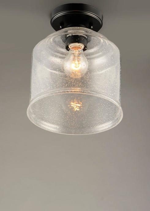 Maxim Acadia 1 Light Semi Flush Mount Model: 12270CDSN