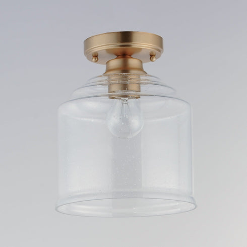 Maxim Acadia 1 Light Semi Flush Mount Model: 12270CDSN