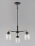 Maxim Acadia Single Tier Chandelier Model: 12260CDBK