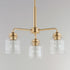 Maxim Acadia Single Tier Chandelier Model: 12260CDBK