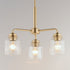 Maxim Acadia Single Tier Chandelier Model: 12260CDBK