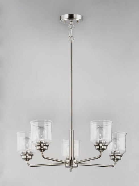 Maxim Acadia Single Tier Chandelier Model: 12266CDBK