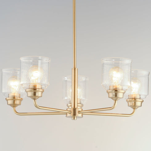 Maxim Acadia Single Tier Chandelier Model: 12266CDBK