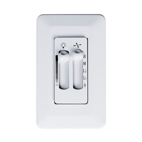 Maxim Accessories Ac Wall Control Light Dimming And Fan Control Model: FCT8881WT