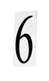 Maxim Address House Number 6 Model: 53616WT