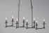 Maxim Anvil 8 Light Linear Pendant Model: 30307NI