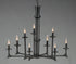 Maxim Anvil 9 Light Chandelier Model: 30306NI