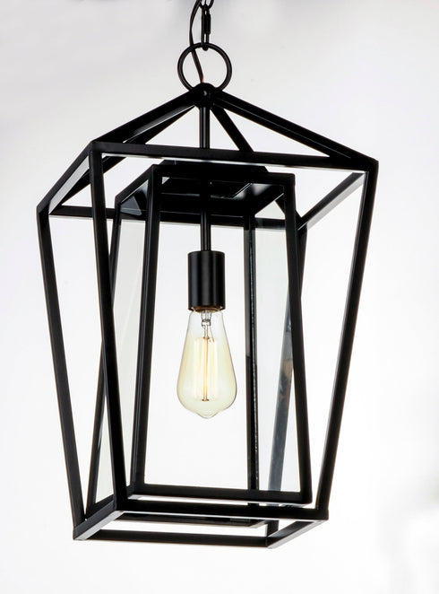 Maxim Artisan 1 Light Outdoor Pendant Model: 3178CLBK