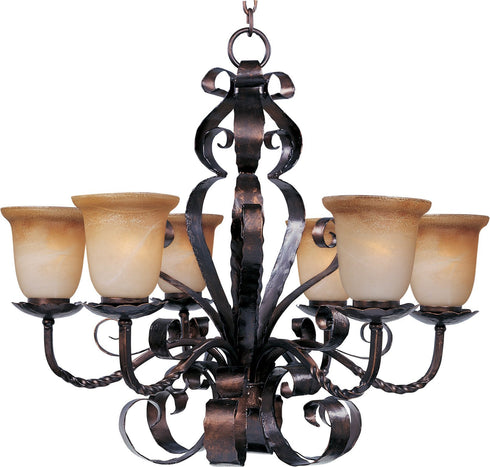 Maxim Aspen Single Tier Chandelier Model: 20607VAOI
