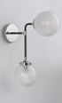 Maxim Atom Wall Sconce Model: 24722WTBKPN