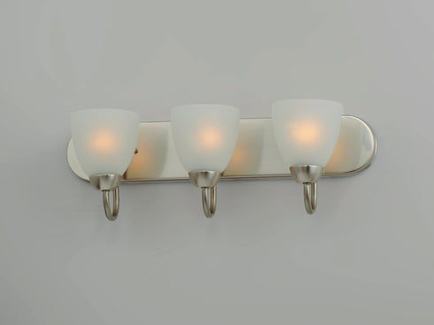 Maxim Axis 3 Light Strip Bath Vanity Model: 11383FTSN