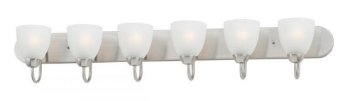 Maxim Axis 6 Light Strip Bath Vanity Model: 11386FTSN