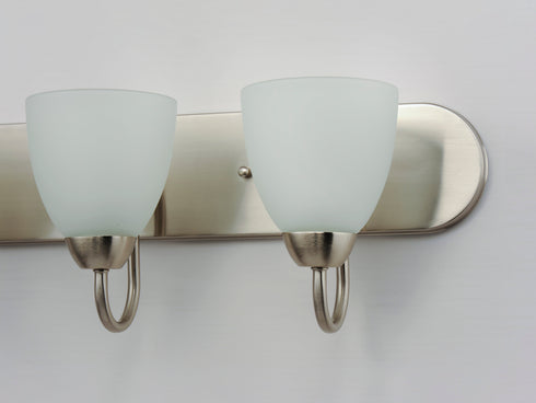 Maxim Axis 6 Light Strip Bath Vanity Model: 11386FTSN