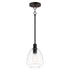 Maxim Babylon 1 Light Pendant Model: 11112CLBK