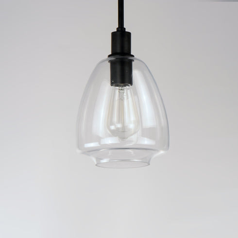 Maxim Babylon 1 Light Pendant Model: 11112CLBK