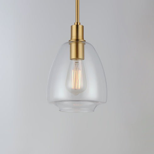 Maxim Babylon 1 Light Pendant Model: 11112CLBK