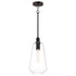 Maxim Babylon 1 Light Pendant Model: 11114CLBK