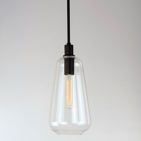 Maxim Babylon 1 Light Pendant Model: 11114CLBK