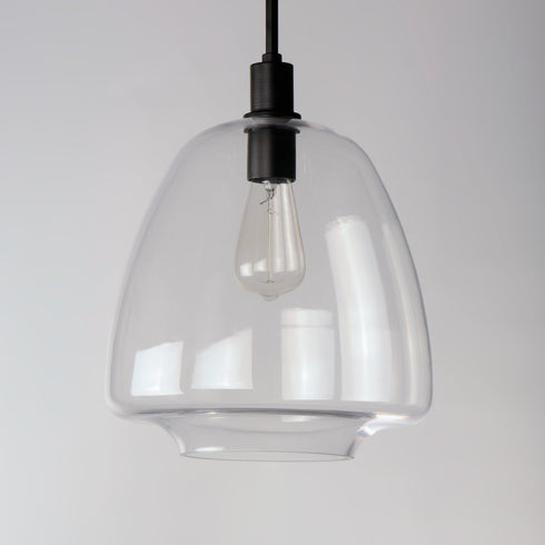 Maxim Babylon 1 Light Pendant Model: 11116CLBK