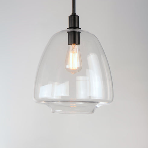 Maxim Babylon 1 Light Pendant Model: 11116CLBK