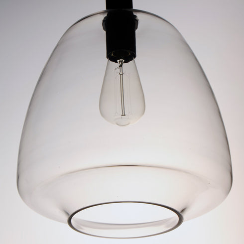 Maxim Babylon 1 Light Pendant Model: 11116CLBK