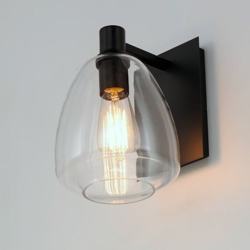 Maxim Babylon 1 Light Wall Sconce Model: 11111CLBK