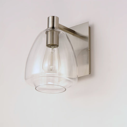 Maxim Babylon 1 Light Wall Sconce Model: 11111CLBK