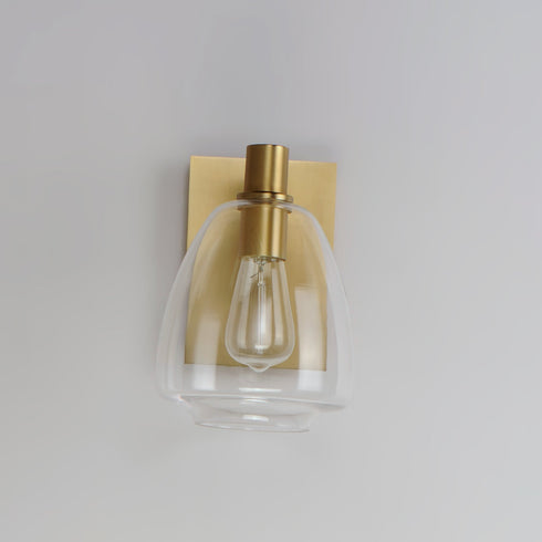 Maxim Babylon 1 Light Wall Sconce Model: 11111CLBK