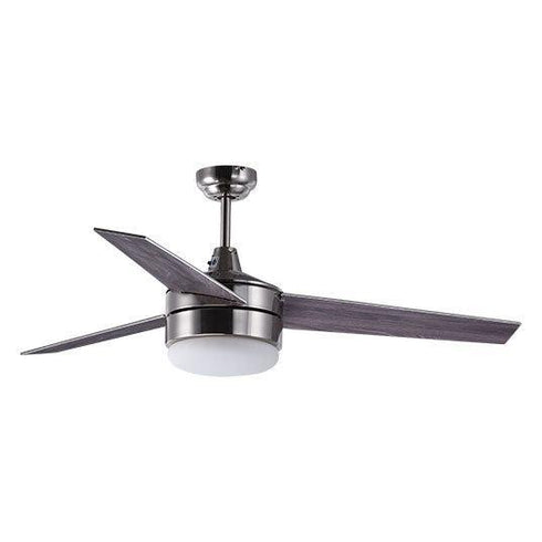 Maxim Basic Max 52 Inch Ceiling Fan W2 Light LED Model: 89909FTSNBK