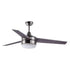 Maxim Basic Max 52 Inch Ceiling Fan W2 Light LED Model: 89909FTSNBK