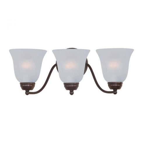 Maxim Basix 3 Light Bath Vanity Model: 2122FTSN