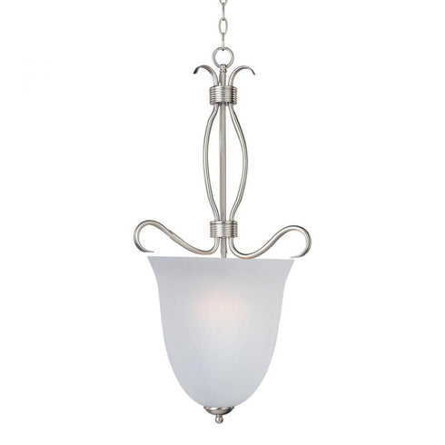 Maxim Basix 4 Light Entry Foyer Pendant Model: 10131FTSN