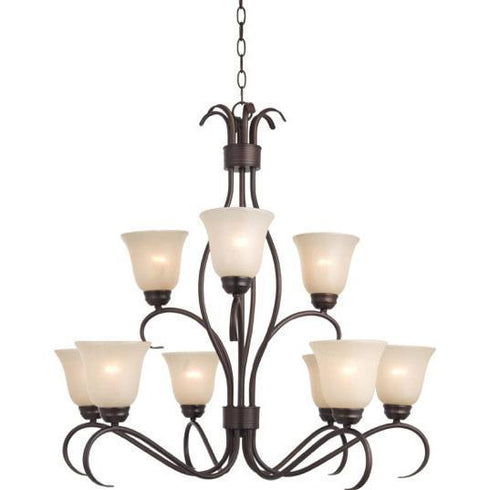 Maxim Basix Ee Multi Tier Chandelier Model: 85128ICSN
