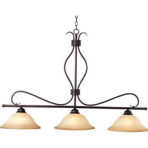 Maxim Basix 3 Light Pendant Model: 10127WSOI